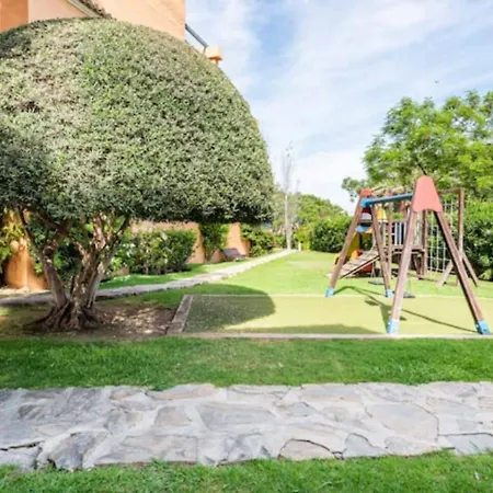 Golf & Pool And Terrace In Apartment